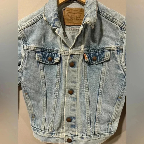 Vtg Levi’s Orange Tab Jean Jacket - Picture 5 of 10